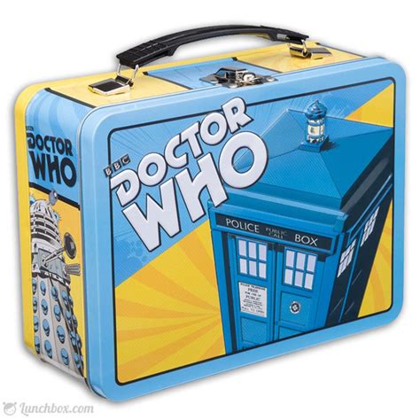 doctor who metal lunch box|dr who lunchbox.